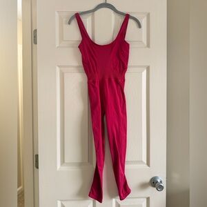 Good karma onesie fp movement hot pink